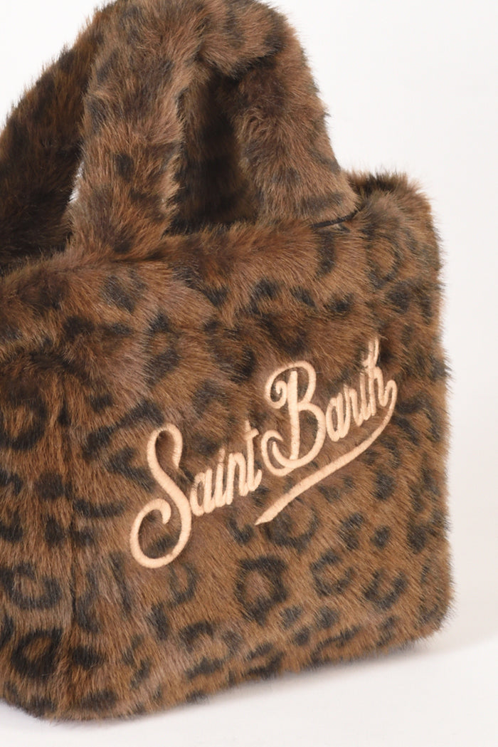 Mc2 Saint Barth Borsa Vanity Mini Marrone Donna - 3