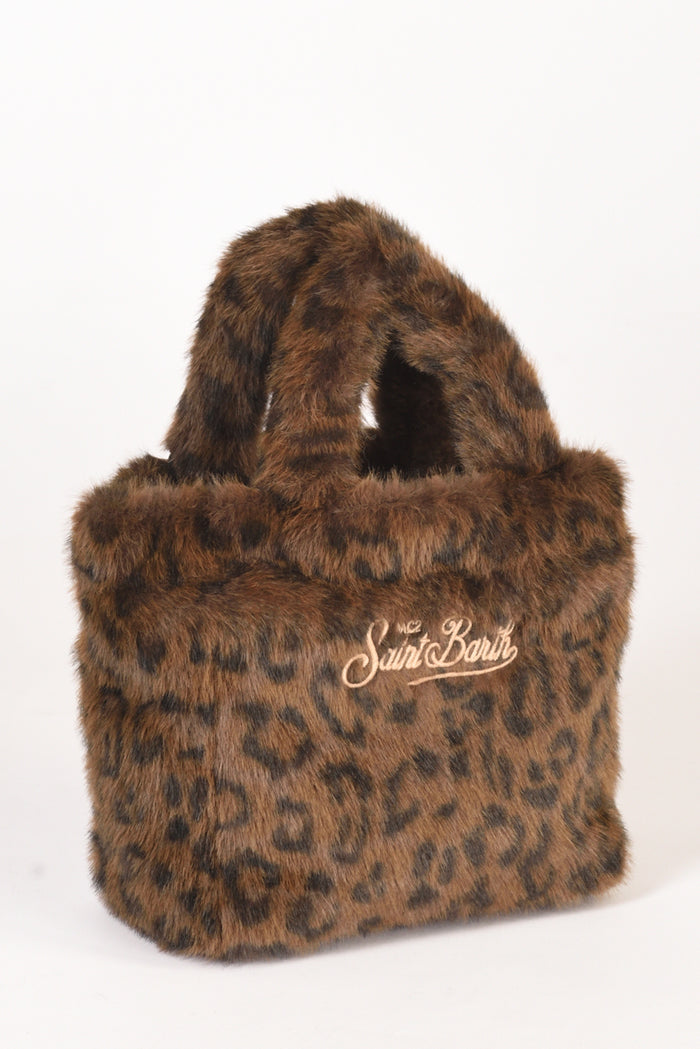 Mc2 Saint Barth Borsa Vanity Mini Marrone Donna - 4
