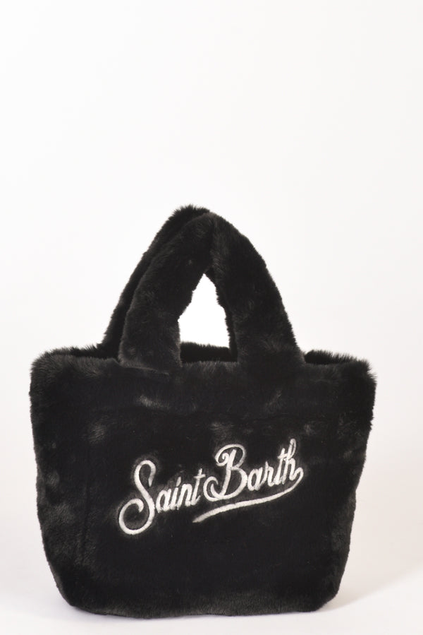 Mc2 Saint Barth Borsa Vanity Mini Nero/grigio Donna