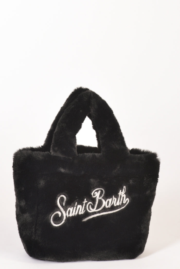 Mc2 Saint Barth Borsa Vanity Mini Nero/grigio Donna - 1