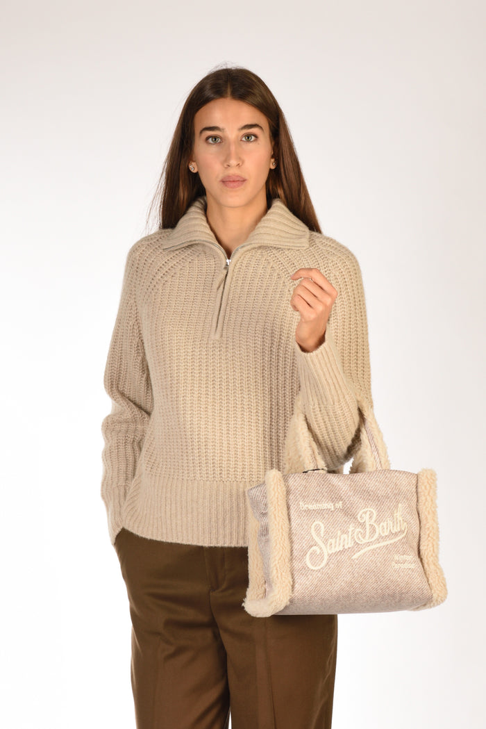 Mc2 Saint Barth Borsa Colette Beige Donna - 1