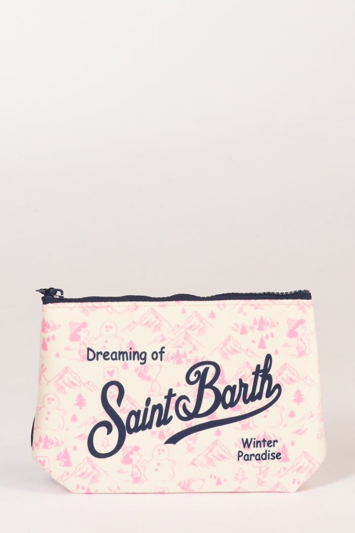 Mc2 Saint Barth Pochette Aline Bianco/rosa Donna - 1