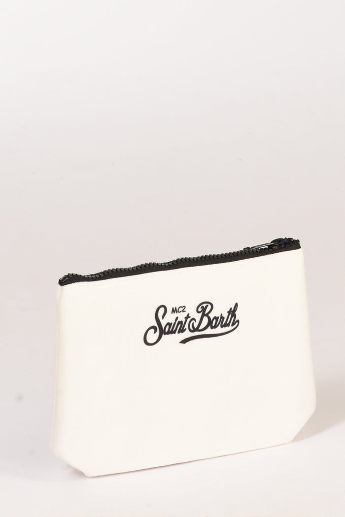 Mc2 Saint Barth Pochette Aline Bianco Naturale Donna - 3