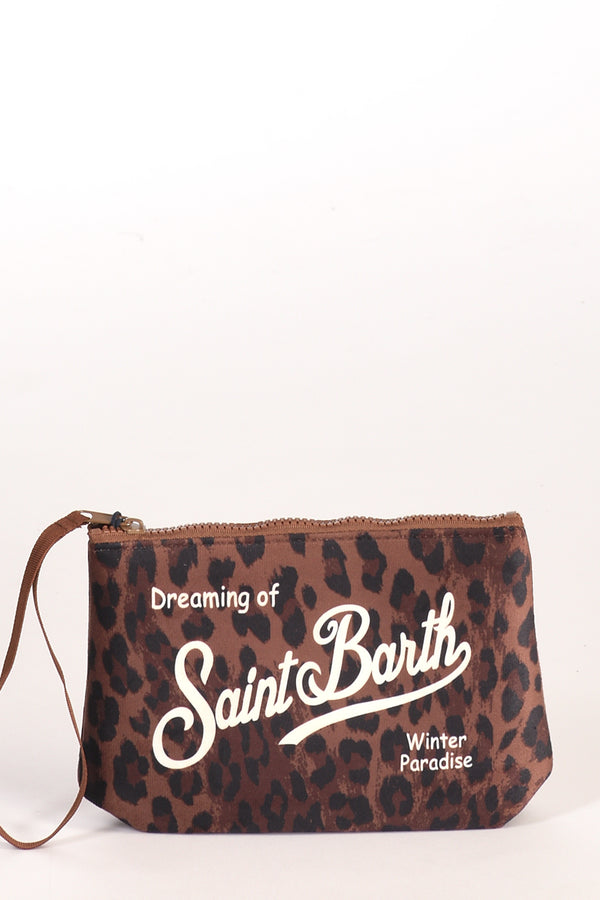 Mc2 Saint Barth Pochette Aline Marrone Donna