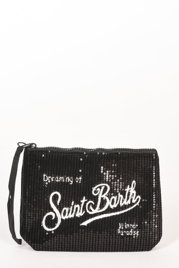 Mc2 Saint Barth Pochette Aline Nero Donna