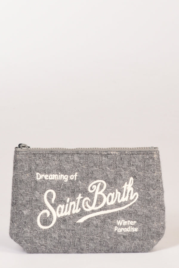 Mc2 Saint Barth Pochette Aline Grigio Donna