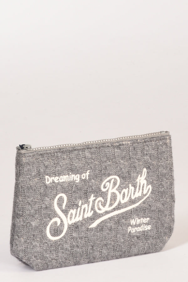 Mc2 Saint Barth Pochette Aline Grigio Donna-2
