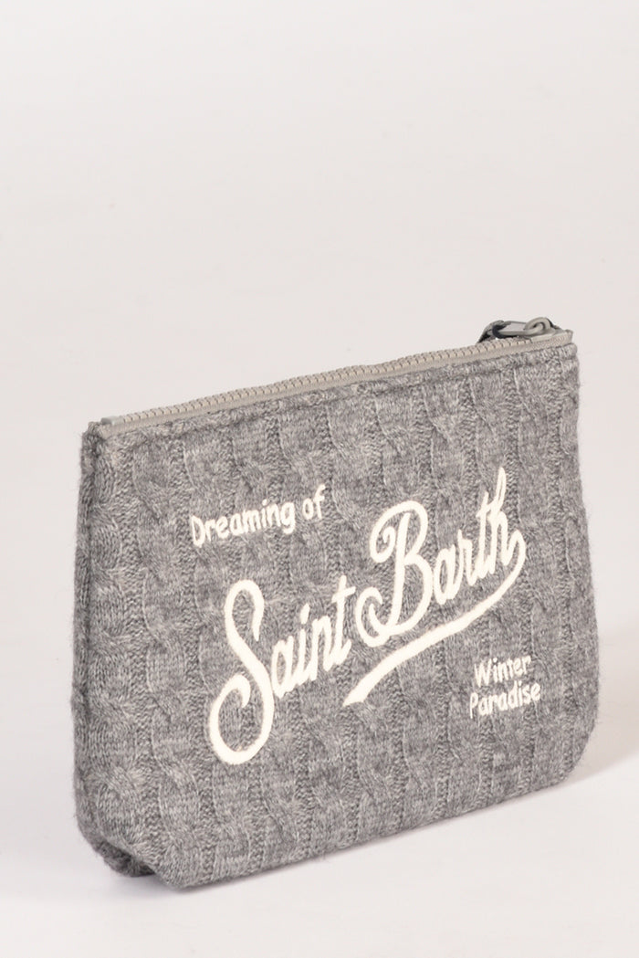 Mc2 Saint Barth Pochette Aline Grigio Donna - 3