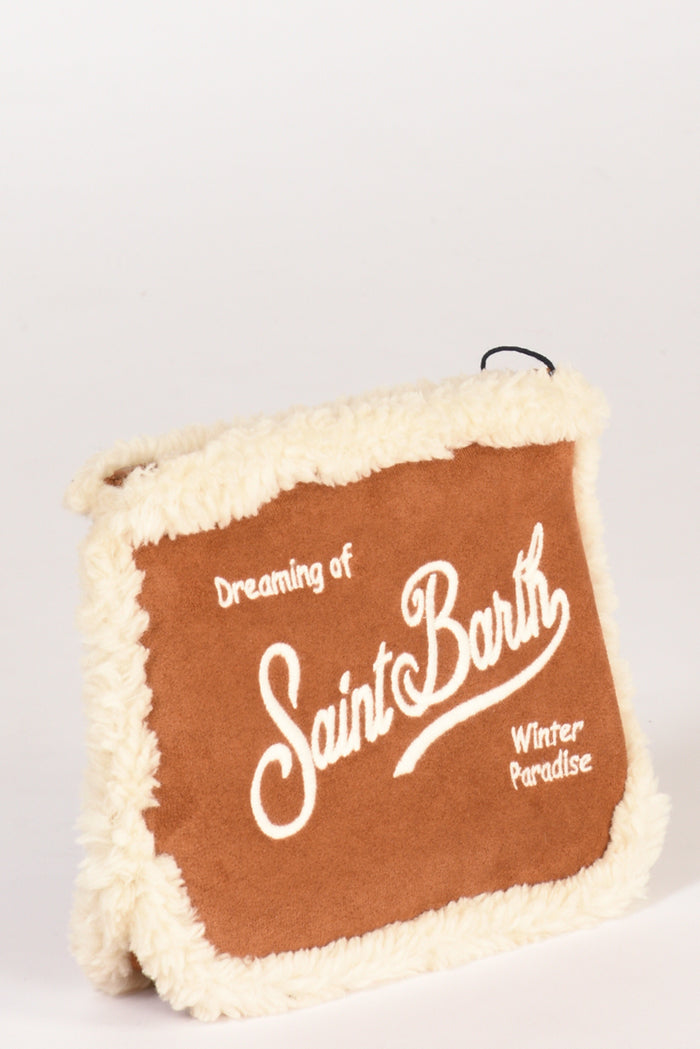 Mc2 Saint Barth Pochette Aline Bianco/marrone Donna - 3