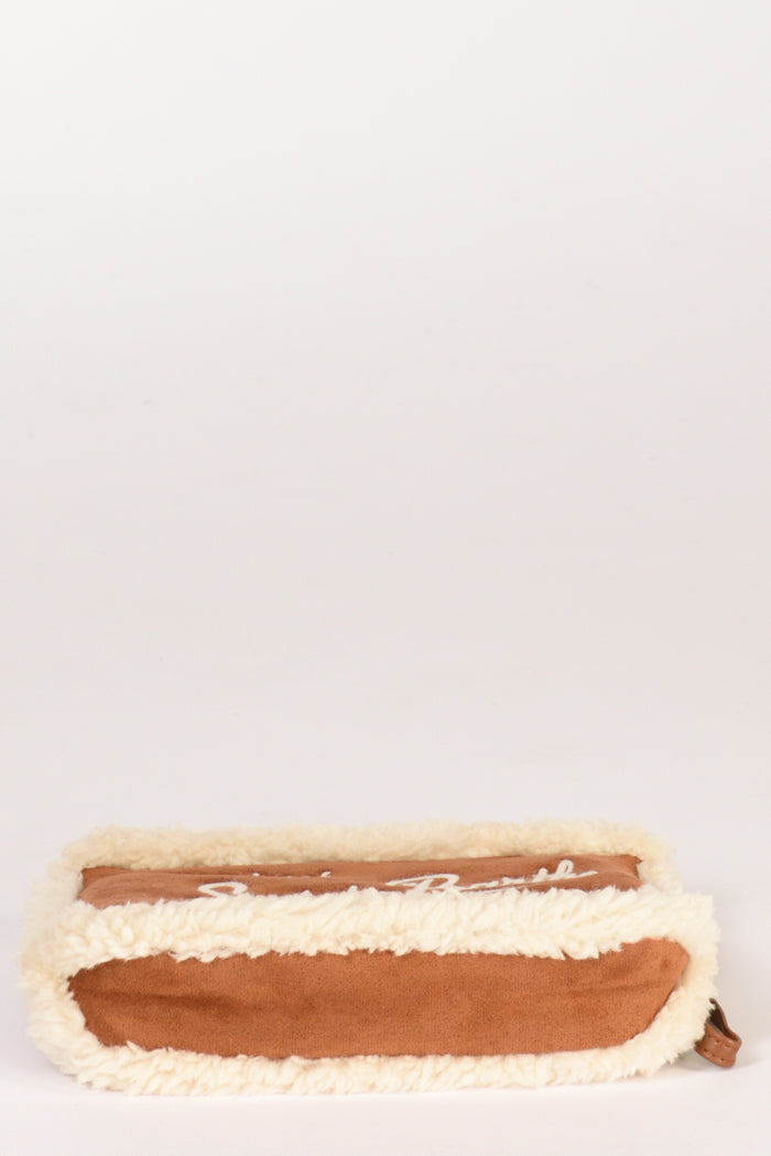 Mc2 Saint Barth Pochette Aline Bianco/marrone Donna - 5