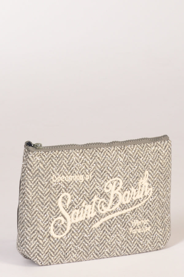 Mc2 Saint Barth Pochette Aline Grigio Donna-2
