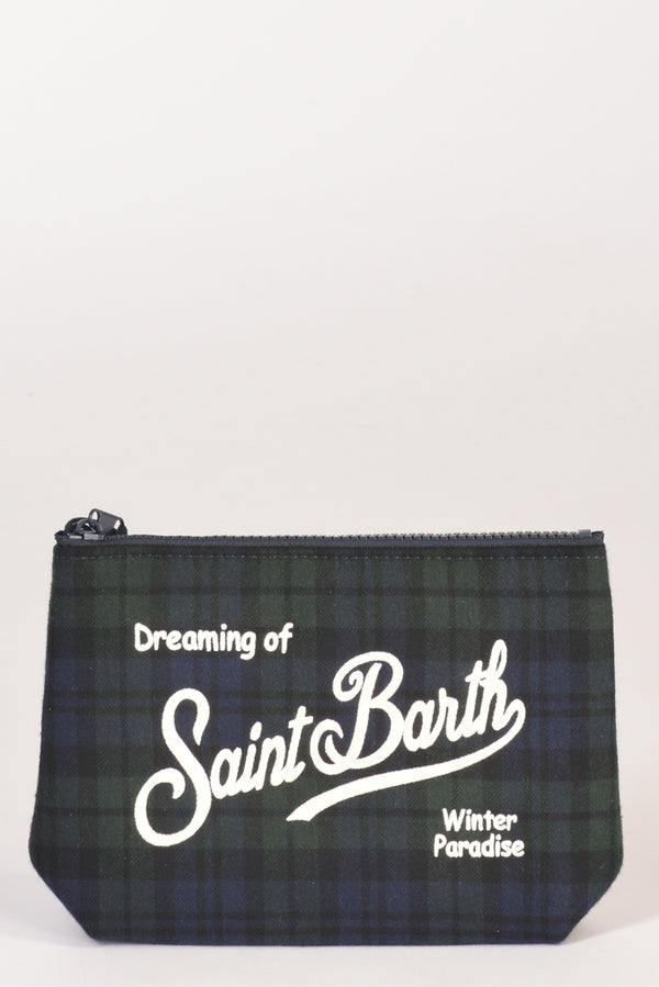 Mc2 Saint Barth Pochette Aline Verde/blu Donna