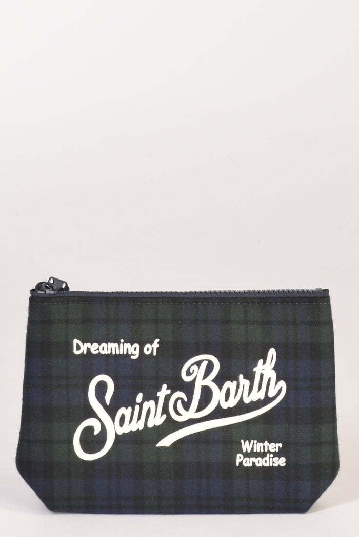 Mc2 Saint Barth Pochette Aline Verde/blu Donna - 1