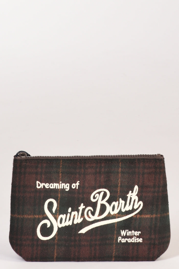 Mc2 Saint Barth Pochette Aline Verde/marrone Donna - 1