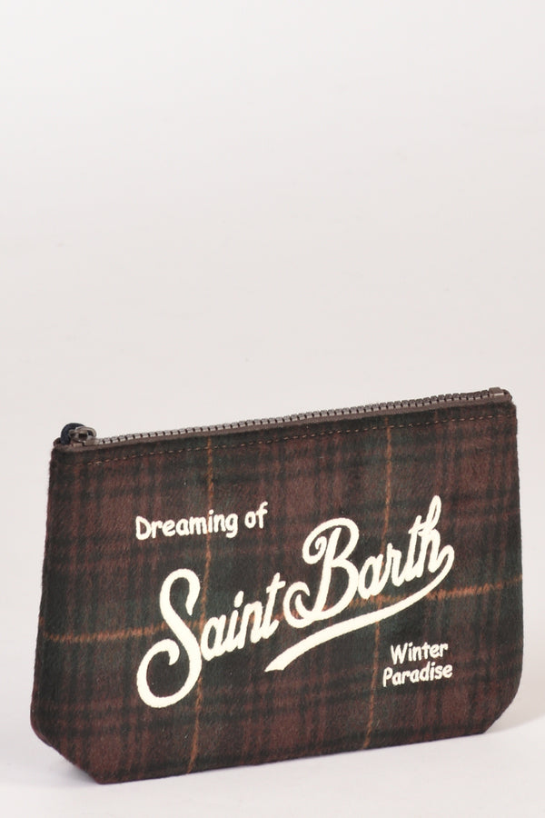 Mc2 Saint Barth Pochette Aline Verde/marrone Donna-2