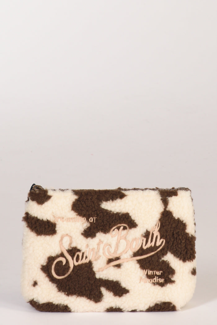Mc2 Saint Barth Pochette Aline Bianco/marrone Donna - 1