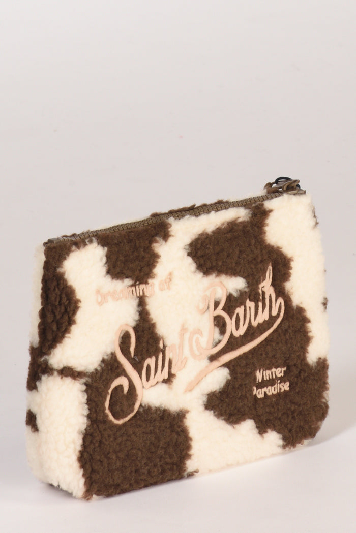 Mc2 Saint Barth Pochette Aline Bianco/marrone Donna - 3