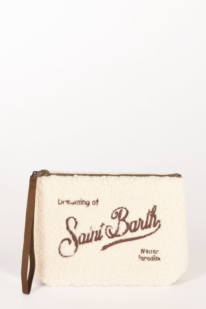 Mc2 Saint Barth Pochette Aline Beige/marrone Donna - 1