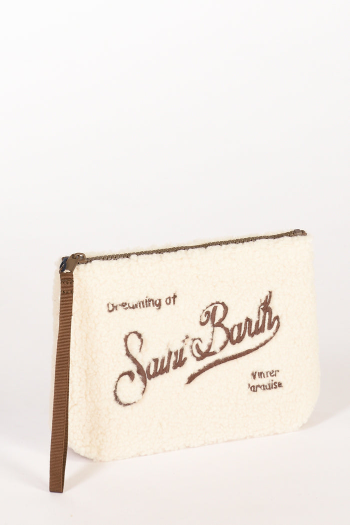 Mc2 Saint Barth Pochette Aline Beige/marrone Donna - 2