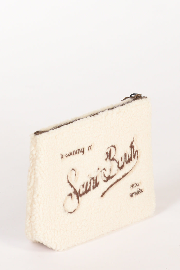 Mc2 Saint Barth Pochette Aline Beige/marrone Donna - 3