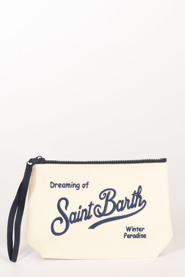 Mc2 Saint Barth Pochette Aline Beige Donna