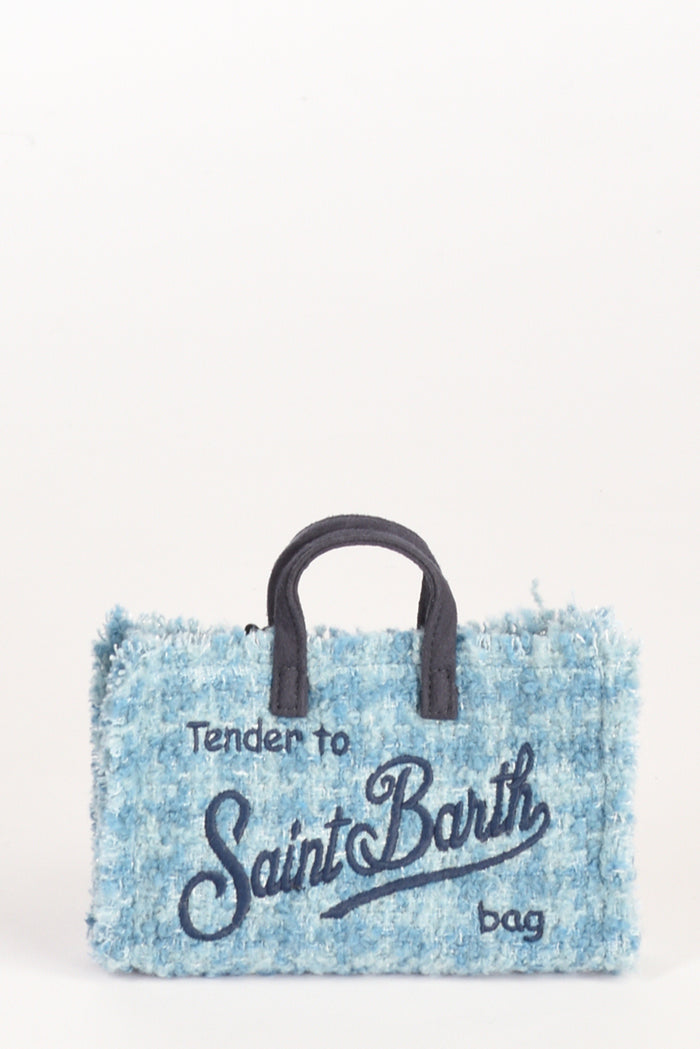 Mc2 Saint Barth Phone Bag Azzurro Chiaro/scuro Donna - 1