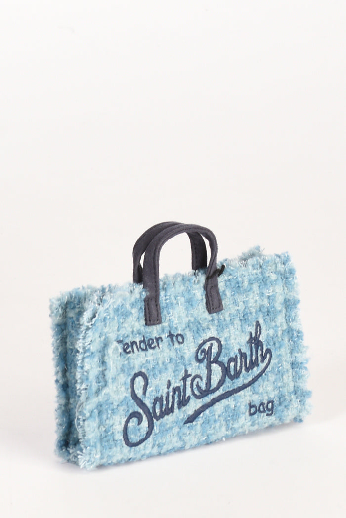 Mc2 Saint Barth Phone Bag Azzurro Chiaro/scuro Donna - 4
