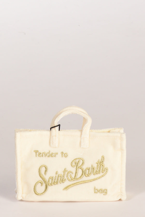 Mc2 Saint Barth Phone Bag Bianco Naturale Donna