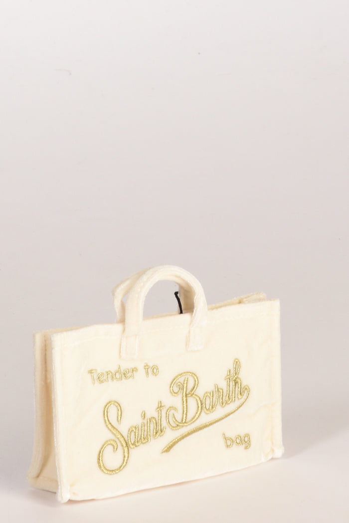Mc2 Saint Barth Phone Bag Bianco Naturale Donna - 3