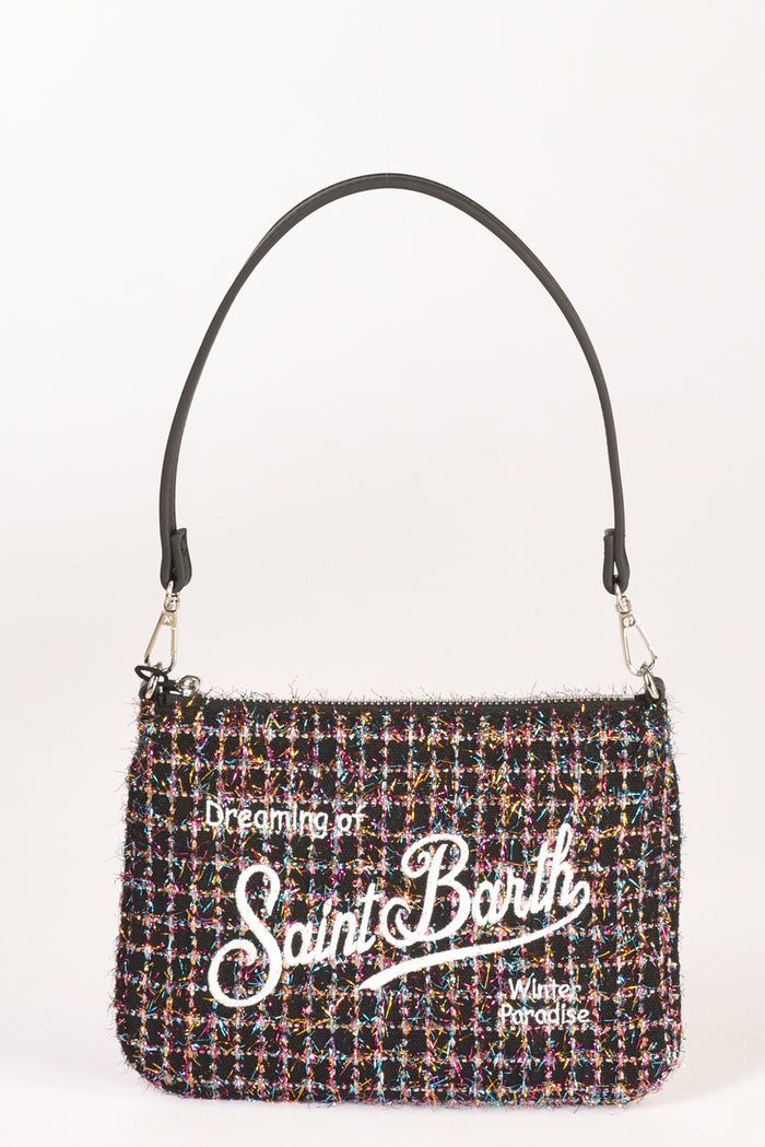 Mc2 Saint Barth Borsa Parisienne Nero/multicolor Donna - 1