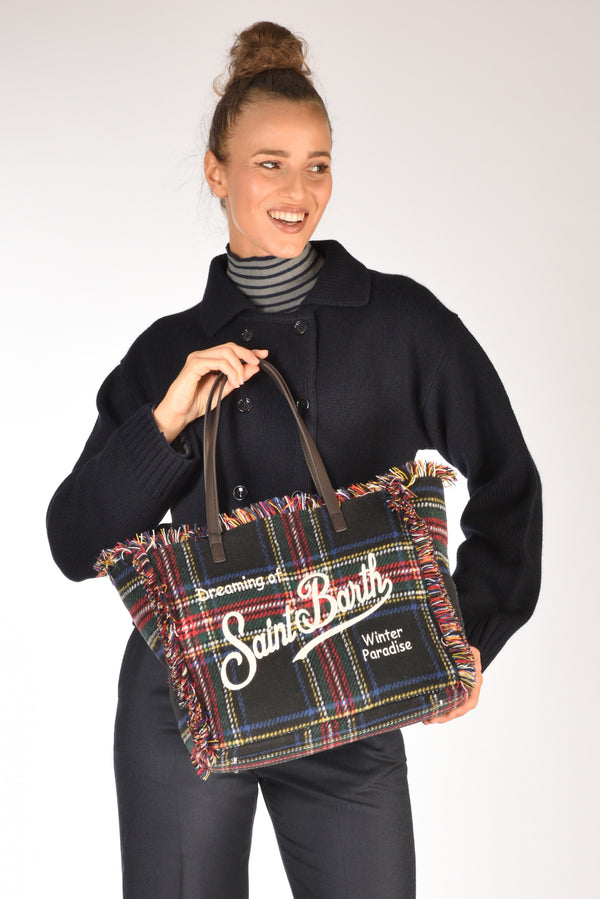 Mc2 Saint Barth Borsa Vanity Blu Donna-2