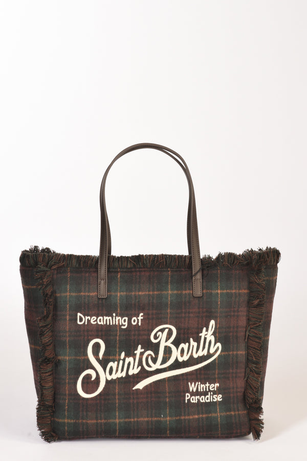 Mc2 Saint Barth Borsa Vanity Verde/marrone Donna