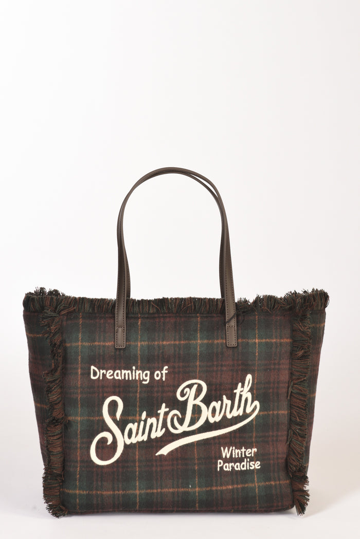 Mc2 Saint Barth Borsa Vanity Verde/marrone Donna - 1