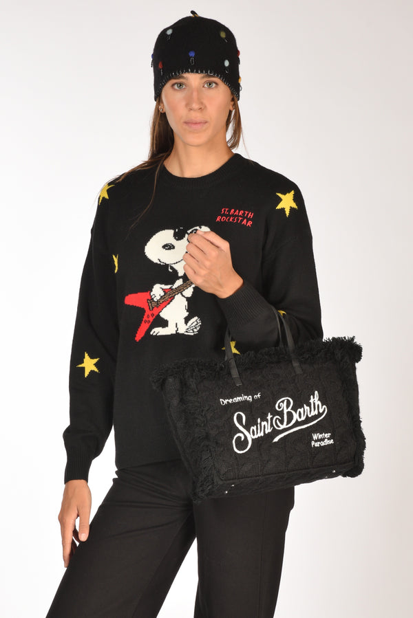 Mc2 Saint Barth Borsa Colette Nero Donna-2