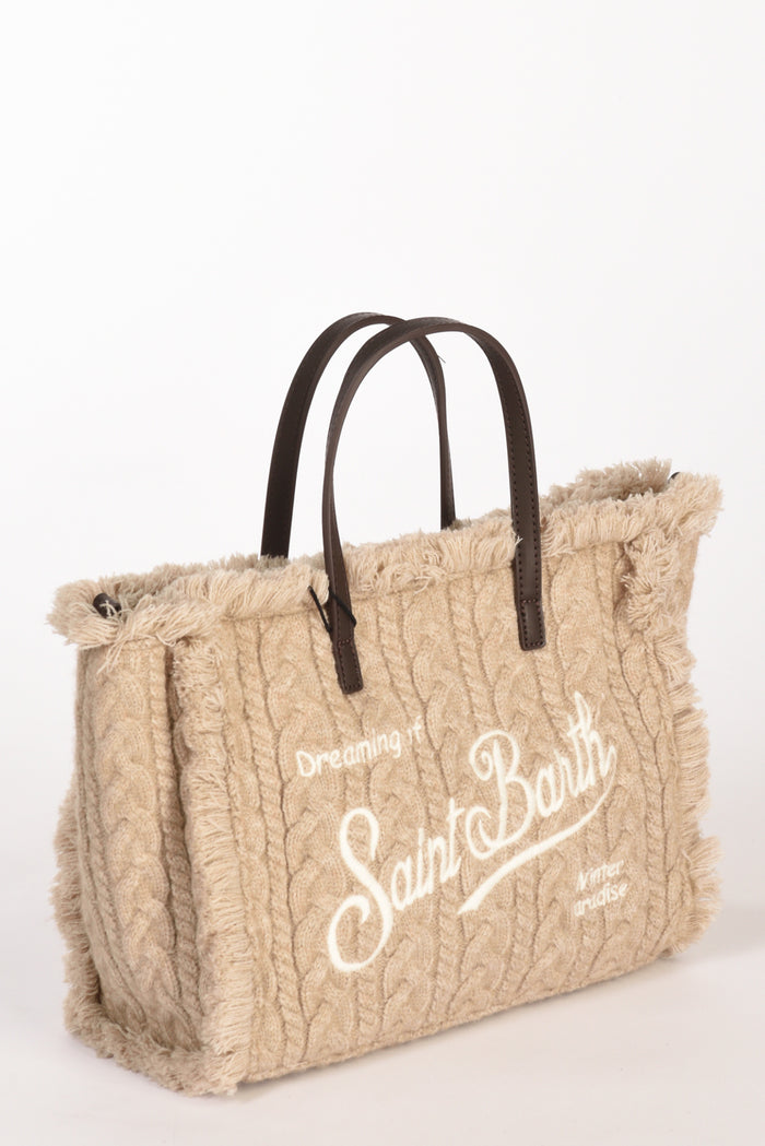 Mc2 Saint Barth Borsa Colette Beige Donna - 2