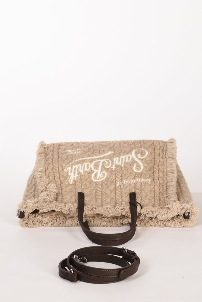 Mc2 Saint Barth Borsa Colette Beige Donna - 5