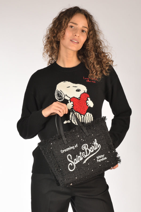 Mc2 Saint Barth Borsa Colette Nero Donna-2
