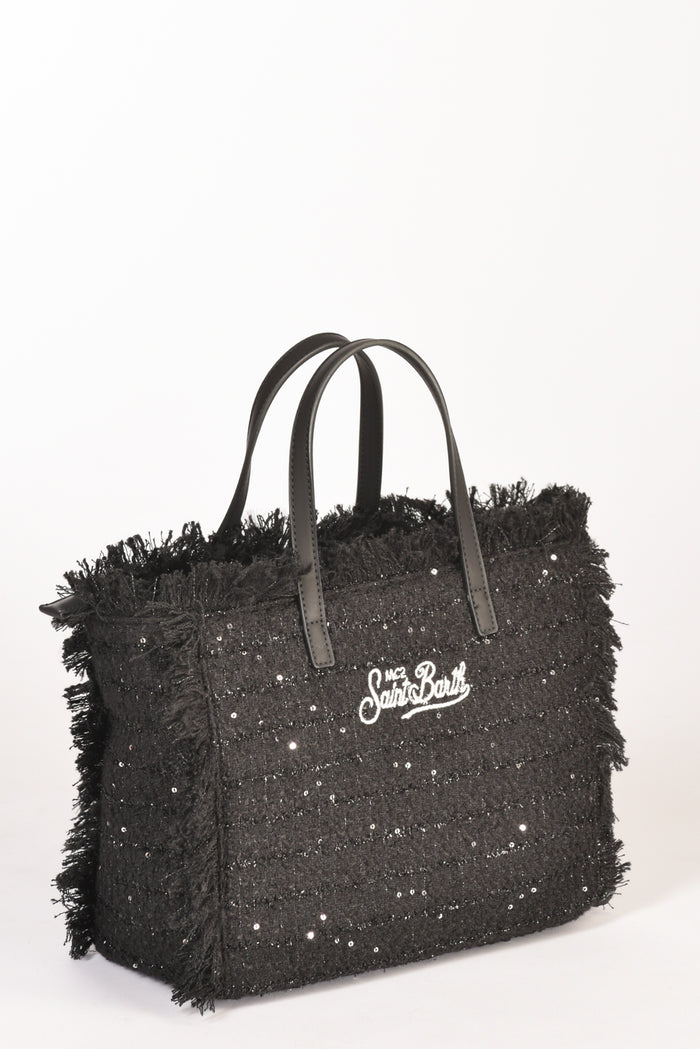 Mc2 Saint Barth Borsa Colette Nero Donna - 4