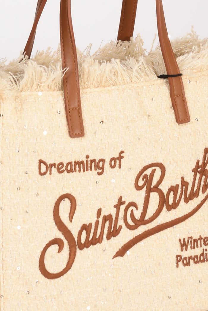 Mc2 Saint Barth Borsa Colette Beige Donna - 3