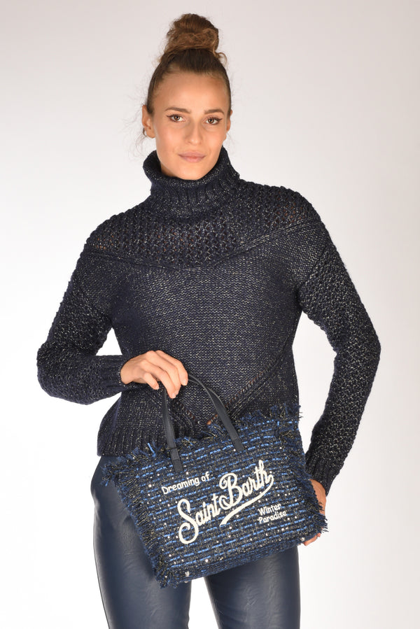 Mc2 Saint Barth Borsa Colette Blu Donna-2