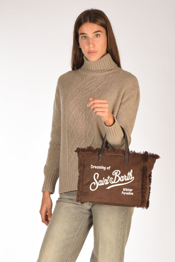 Mc2 Saint Barth Borsa Colette Marrone Donna-2
