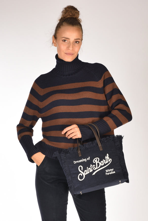 Mc2 Saint Barth Borsa Colette Blu Donna-2