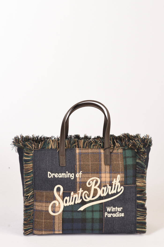 Mc2 Saint Barth Borsa Colette Blu/marrone Donna - 1