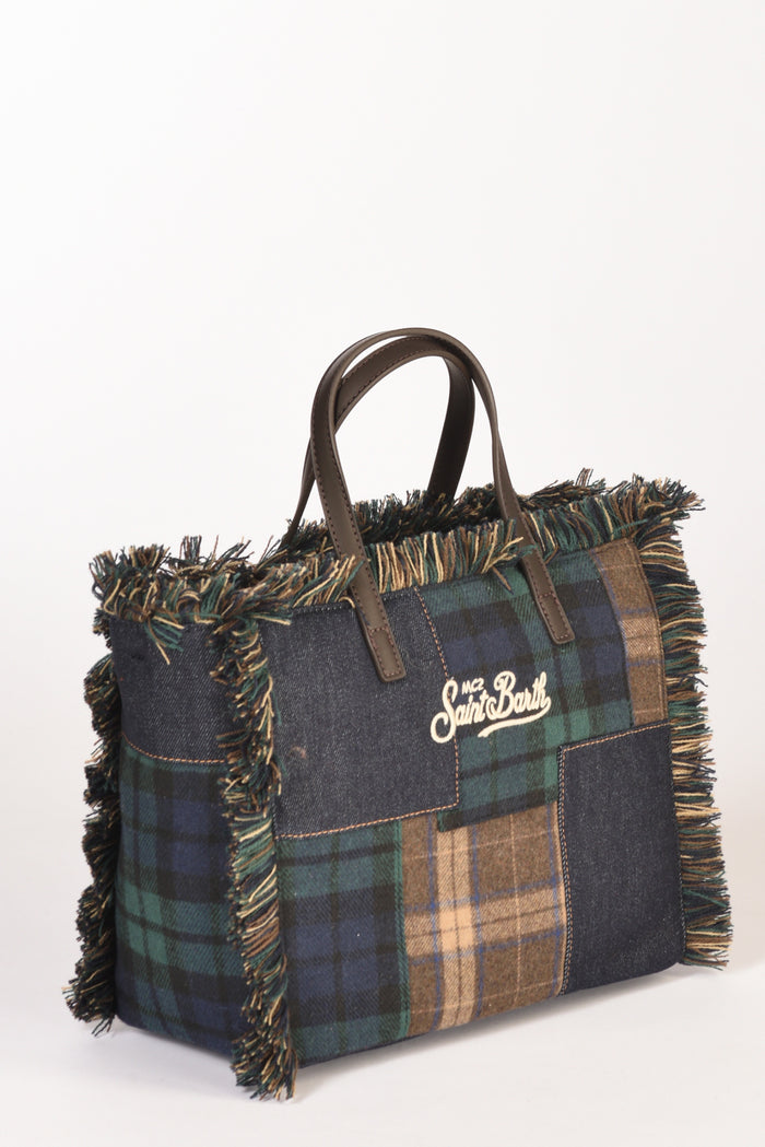Mc2 Saint Barth Borsa Colette Blu/marrone Donna - 4