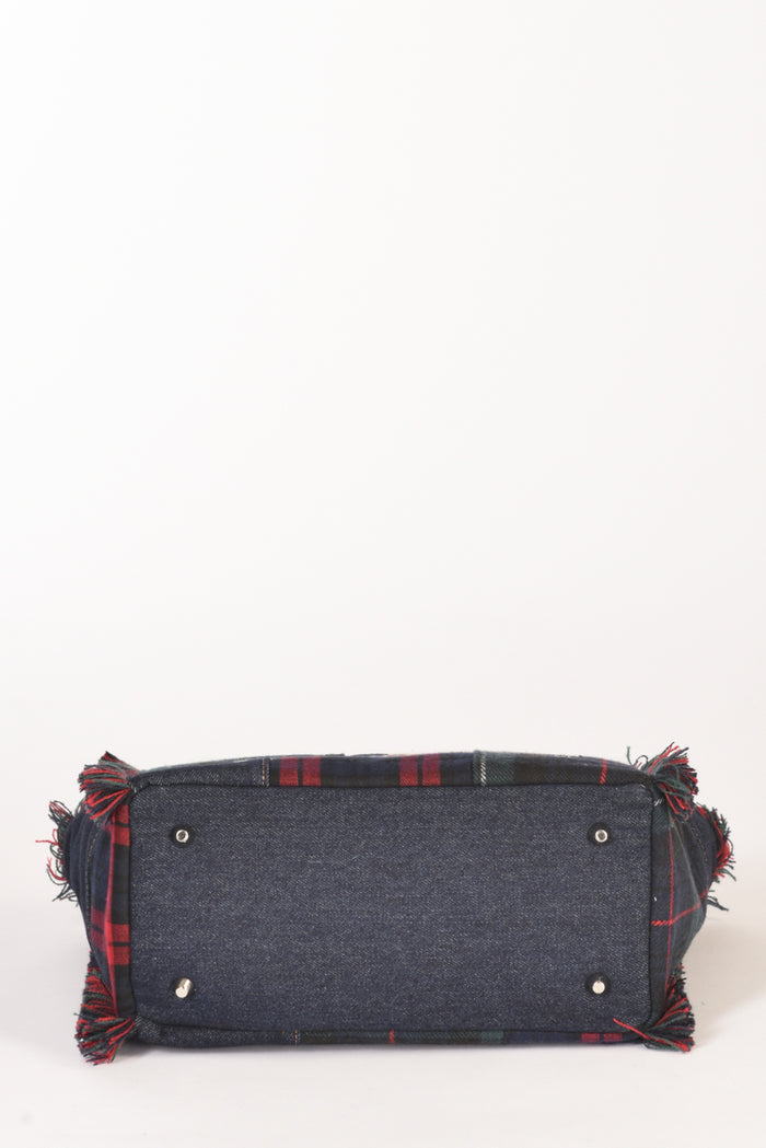 Mc2 Saint Barth Borsa Colette Blu/rosso/verde Donna - 6