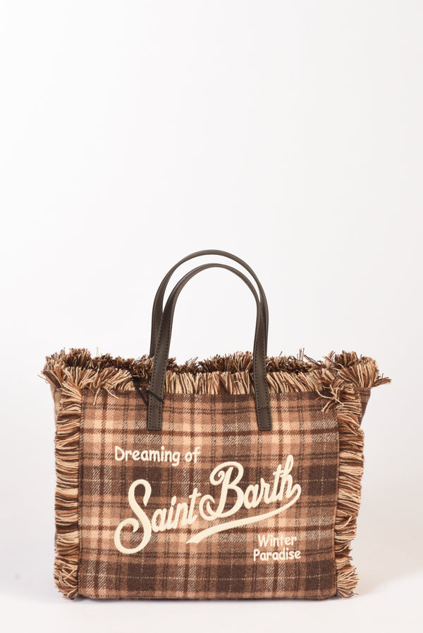 Mc2 Saint Barth Borsa Colette Marrone/beige Donna