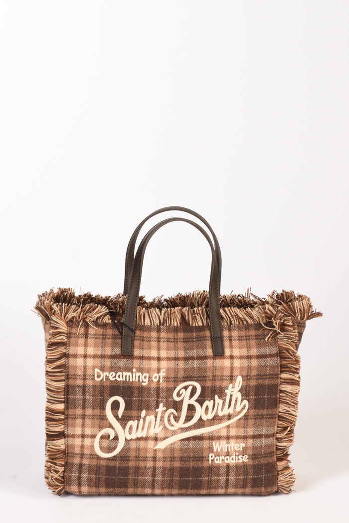 Mc2 Saint Barth Borsa Colette Marrone/beige Donna - 1