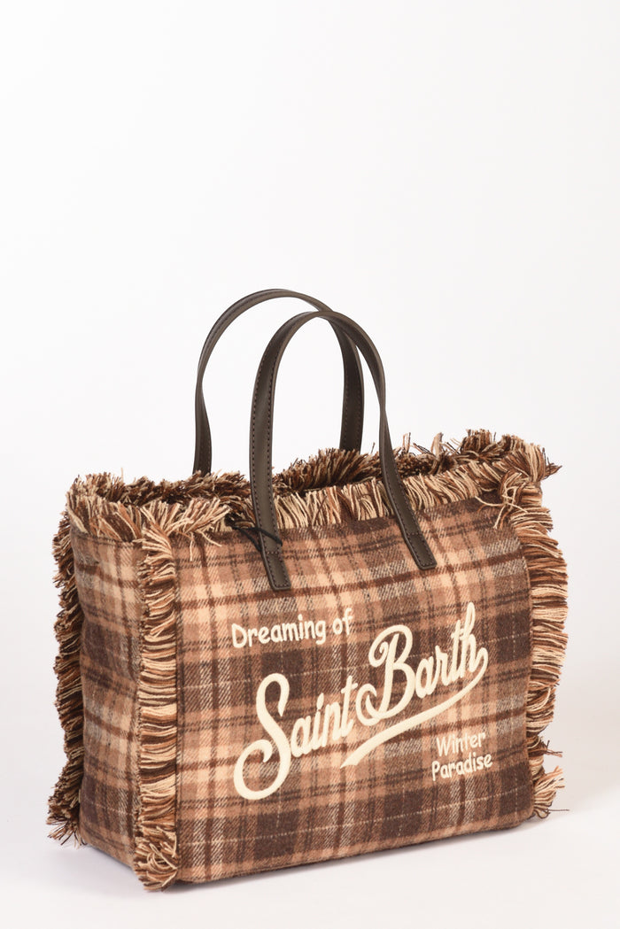 Mc2 Saint Barth Borsa Colette Marrone/beige Donna - 2