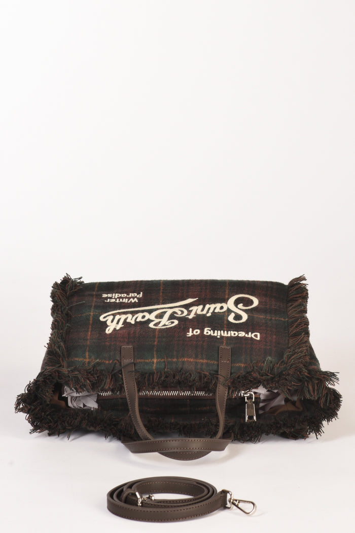 Mc2 Saint Barth Borsa Colette Verde/marrone Donna - 5