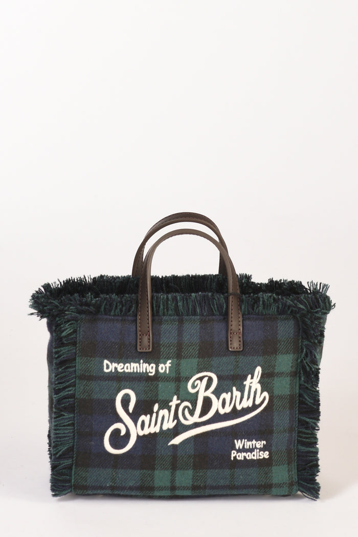 Mc2 Saint Barth Borsa Vanity Mini Verde/blu Donna - 1